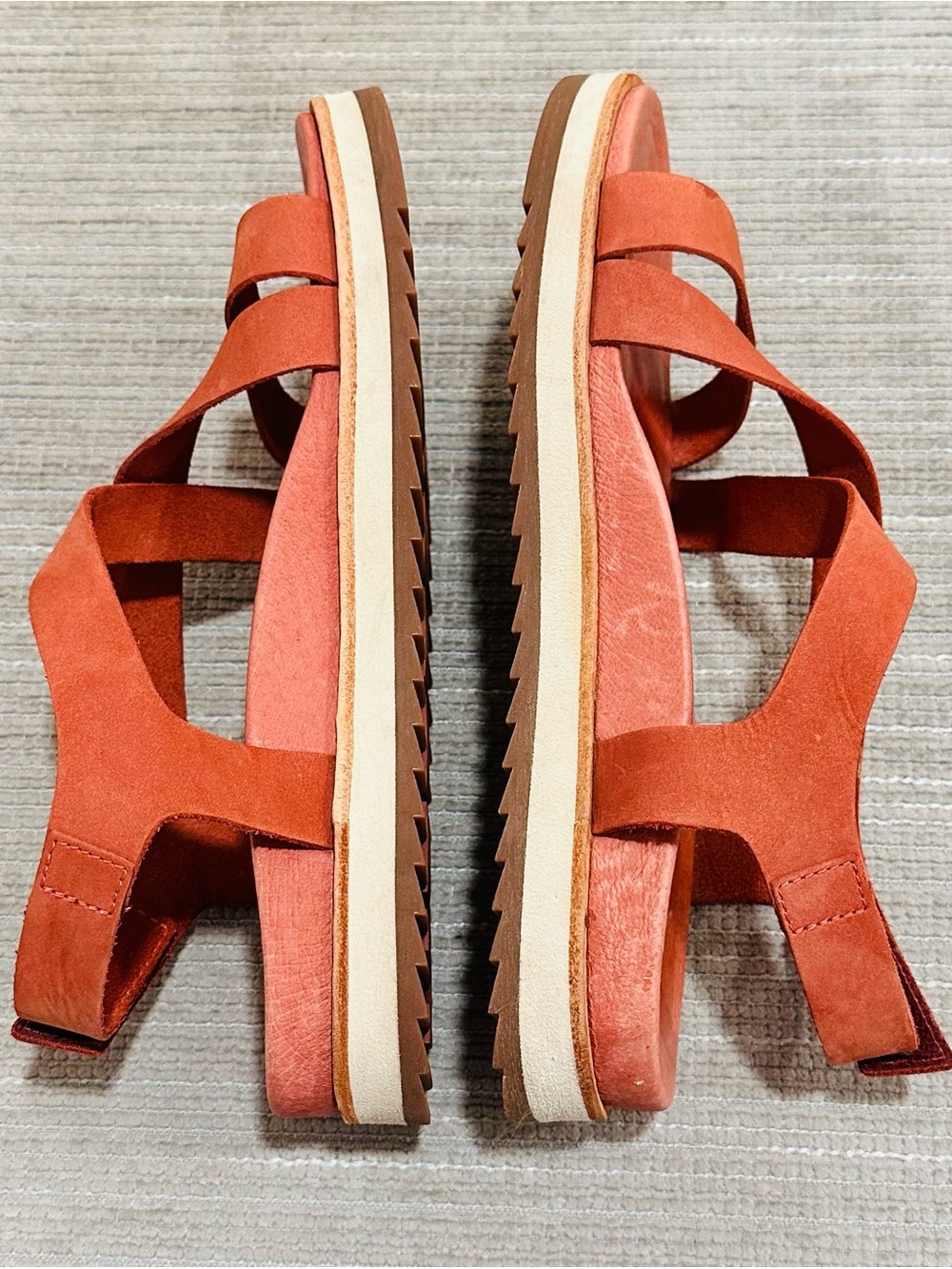 MERRELL Juno Backstrap Women's Size 8 Redwood Red Sandals Shoes - Picture 6 of 9